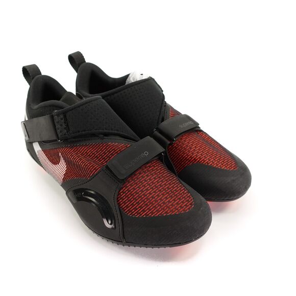 Nike Superrep Cycle Black Hyper Crimson Cycling Women's CJ0775-008 Size 10 - Picture 7 of 12